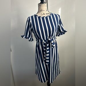 Boohoo‎ Dress stripe fit flair